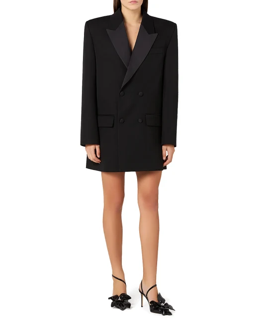 Mach&Mach Жакет из шерсти - Артикул: PF25-CB410-WO01-BLK