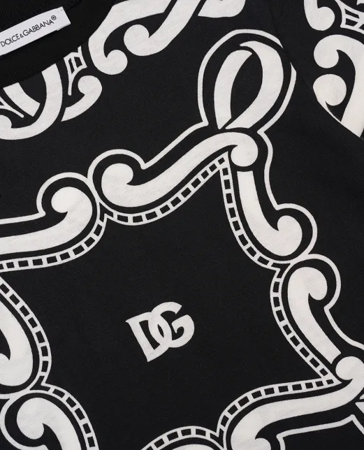 Dolce&Gabbana Детская футболка - Артикул: L4JTHU-II7FY-B