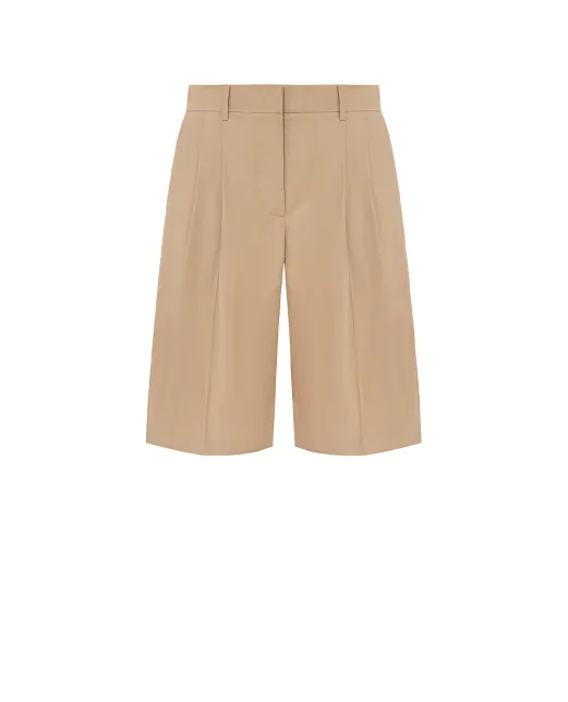 Yves Salomon Шорты плиссированные - Артикул: 26EYP023XXCOSA