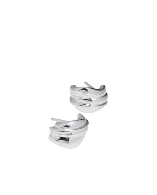 Completedworks Сережки з переробленого срібла - Артикул: R2224-silver