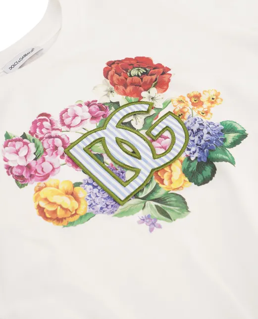Dolce&Gabbana Детская футболка - Артикул: L5JTOZ-G7O2A-B