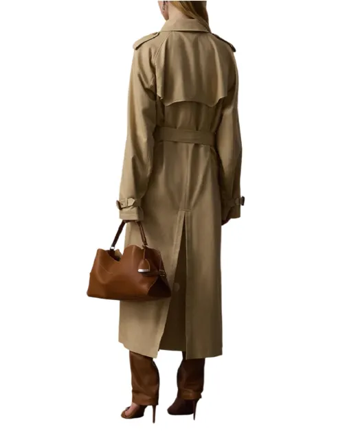 Ralph Lauren Collection Тренч Alecia з шовку та бавовни - Артикул: 290P01505001