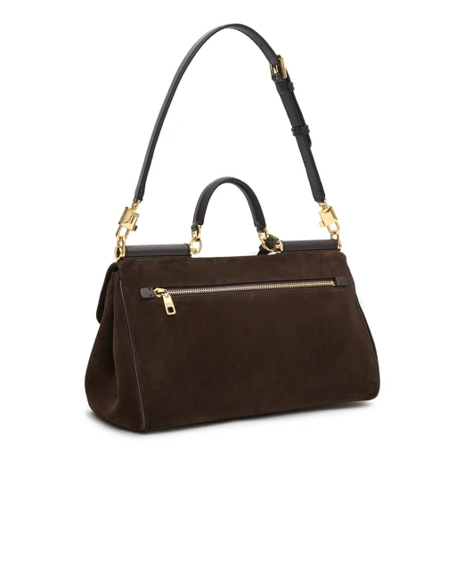 Dolce&Gabbana Сумка Sicily із замші - Артикул: BB7782-BO903