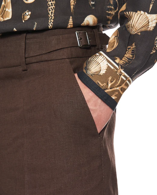 Dolce&Gabbana Штани з льону - Артикул: GP110T-FU4MC