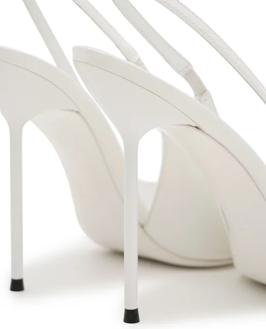 Paris Texas Туфли-слингбэки Lidia из лакированной кожи - Артикул: PX913-XVN01