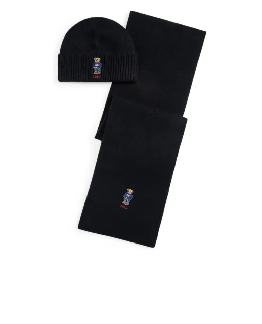 Polo Ralph Lauren Подарочный набор шапка и шарф Polo Bear - Артикул: 449P02050001