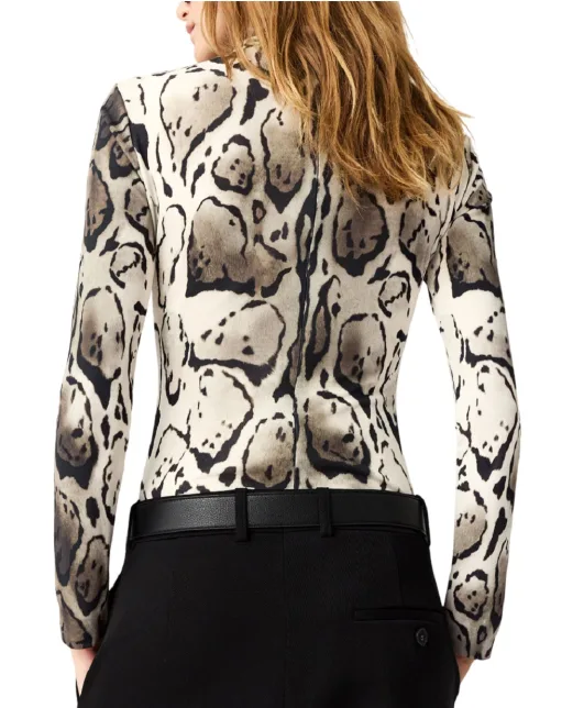 Stella McCartney Боди с высоким воротником и принтом - Артикул: 6T02793HS320