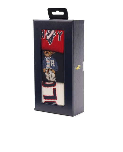 Polo Ralph Lauren Носки Polo Bear (3 пары) - Артикул: 455955253001