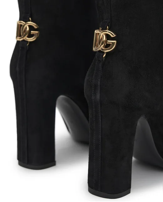 Dolce&Gabbana Сапоги из замши - Артикул: CU1218-A1275