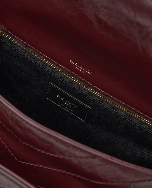 Saint Laurent Сумка NIKI Medium з телячої шкіри - Артикул: 633184-0EN07