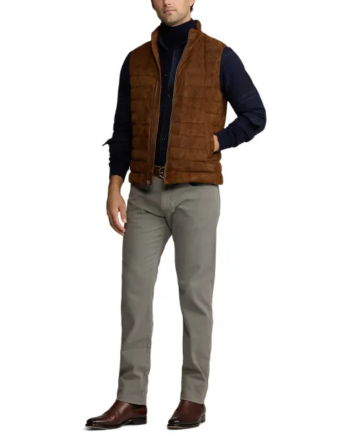 Ralph Lauren Purple Label Замшевый жилет - Артикул: 790957978001