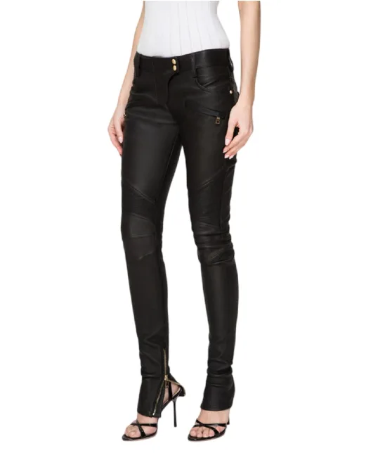 Balmain Шкіряні штани - Артикул: RF1995997142P