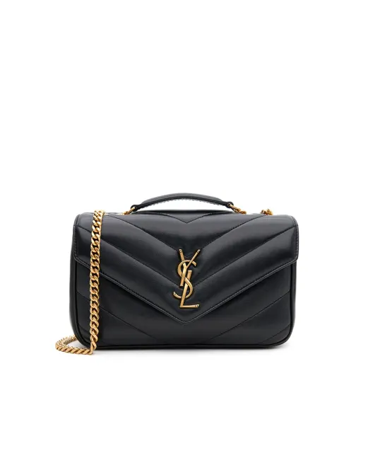 Saint Laurent Кожаная сумка Loulou - Артикул: 801437-AAEAX