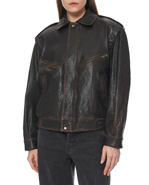 Saint Laurent Шкіряна куртка - Артикул: 827436-YCNX2