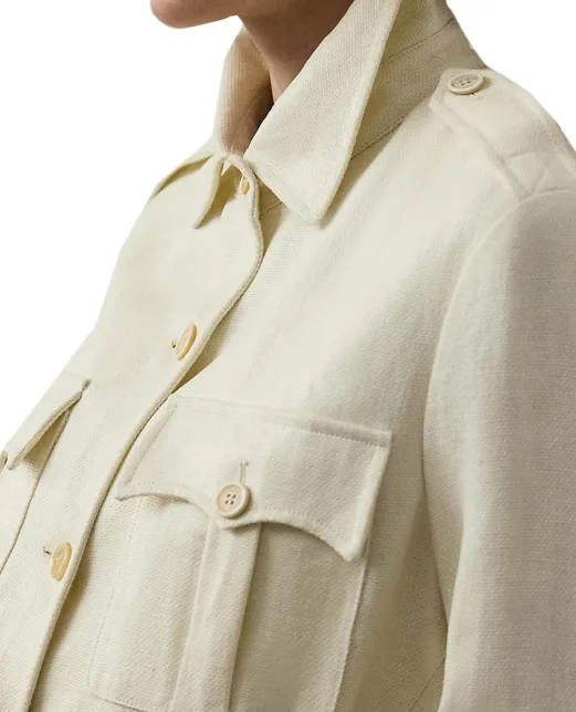 Ralph Lauren Collection Льняной жакет - Артикул: 290975281001