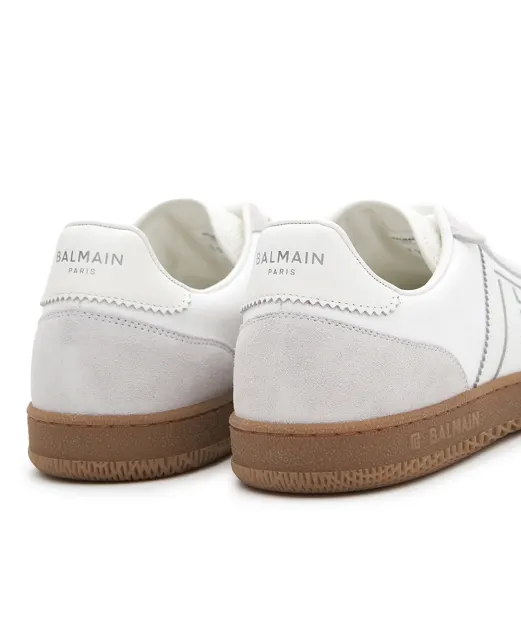 Balmain Кросівки Balmain Swan із замші та шкіри - Артикул: FN1VI735TCCN
