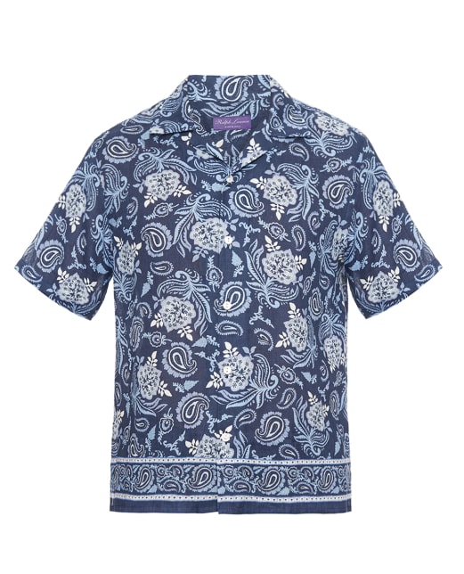 Ralph Lauren Purple Label Лляна сорочка - Артикул: 790964242001