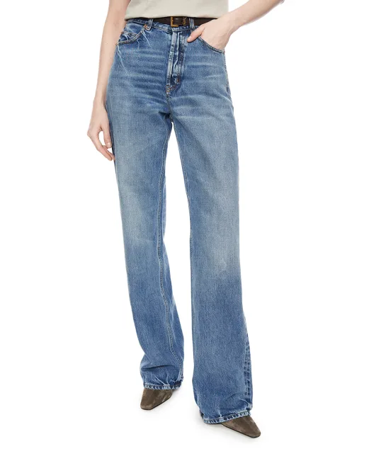 Saint Laurent Джинсы с эффектом потертости - Артикул: 834135-Y28EA