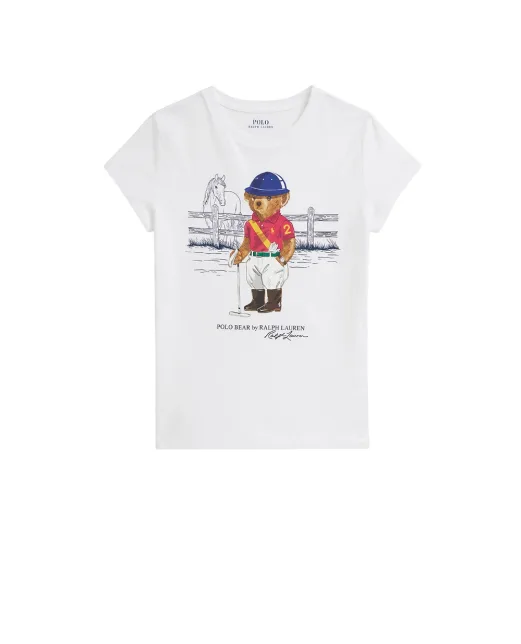 Polo Ralph Lauren Детская футболка Polo Bear - Артикул: 313A96120001