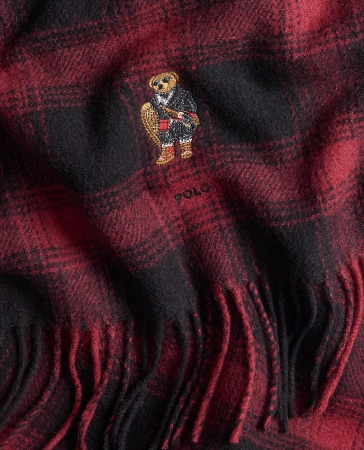 Polo Ralph Lauren Комплект из шарфа и шапки Polo Bear - Артикул: 449P02049001