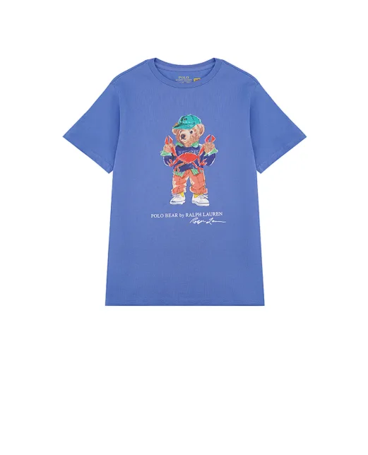 Polo Ralph Lauren Детская футболка Polo Bear - Артикул: 322973136001