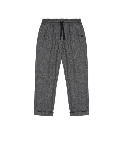 Dolce&Gabbana Детские брюки из шерсти - Артикул: L45P05-FCMDE-B