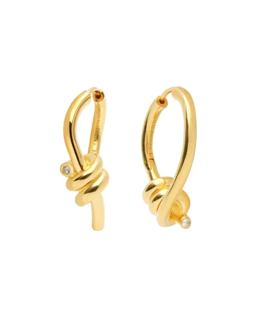 Completedworks Сережки з переробленого золота вермель - Артикул: V032-gold