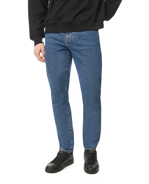 Balmain Джинсы прямого кроя из денима - Артикул: GH1MI043DG08