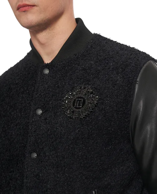 Balmain Бомбер - Артикул: FH1TFA7063MH