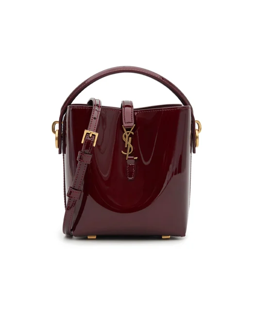 Saint Laurent Сумка LE 37 Mini з лакованої шкіри - Артикул: 765870-AAEX1