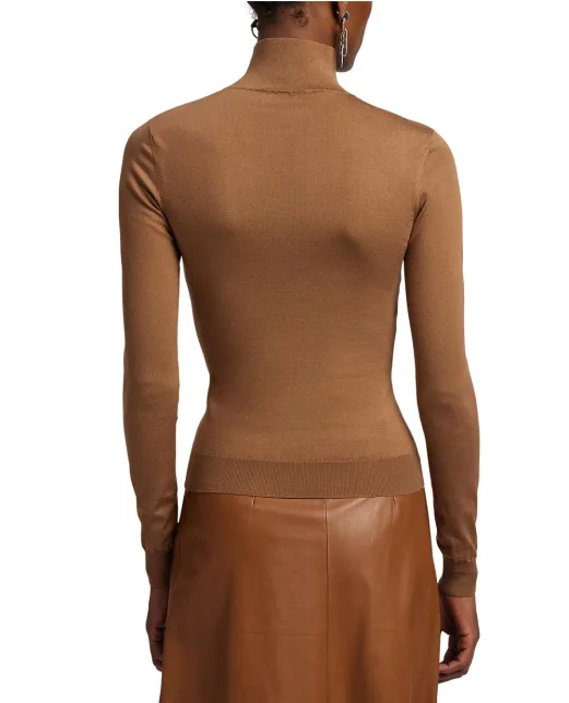 Ralph Lauren Collection Гольф з еластичного шовку - Артикул: 290981664001