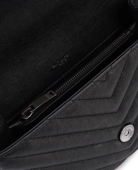 Saint Laurent Кожаная сумка College Medium - Артикул: 600279-BRM04