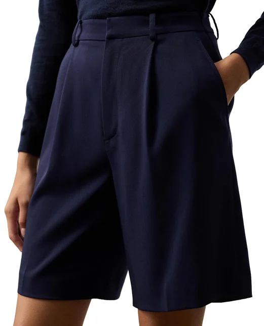 Ralph Lauren Collection Шорты Minetta из шерсти - Артикул: 290P10232002