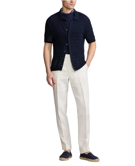 Ralph Lauren Purple Label Кардиган короткий рукав - Артикул: 790963441002