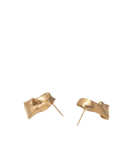 Completedworks Серьги из переработанного золота по вермелю - Артикул: R2093