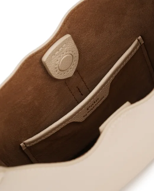 Polo Ralph Lauren Кожаная сумка Polo ID Shoulder Bag Small - Артикул: 428944016001