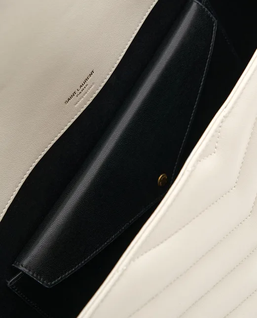 Saint Laurent Сумка зі шкіри Loulou Large - Артикул: 803541-AAEAX