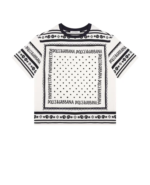 Dolce&Gabbana Детская футболка - Артикул: L4JTHV-II7FZ-B