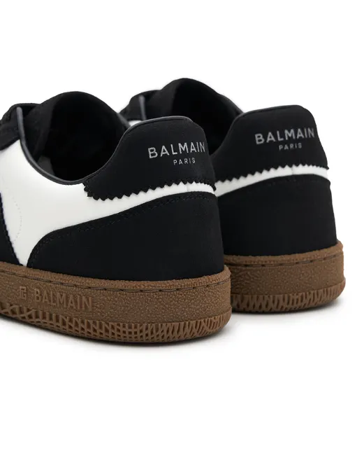 Balmain Кросівки Balmain Swan із замші та шкіри - Артикул: FN0VI735LBEW
