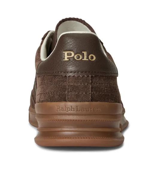 Polo Ralph Lauren Кроссовки Heritage Aera из замши - Артикул: 809973707001