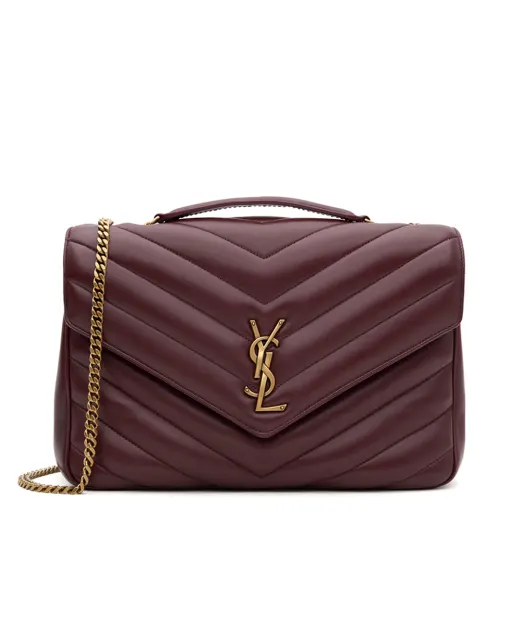 Saint Laurent Сумка зі шкіри Loulou Large - Артикул: 803541-AAEAX