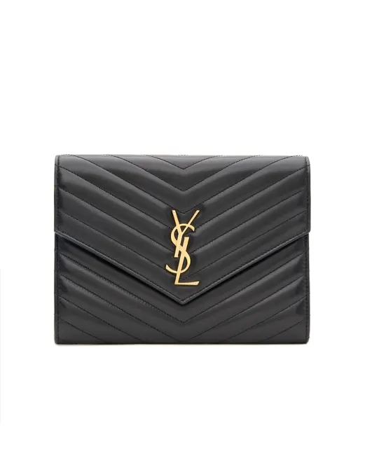 Saint Laurent Шкіряний клатч Cassandre - Артикул: 759533-AAA44