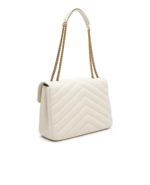Saint Laurent Сумка зі шкіри Loulou Large - Артикул: 803541-AAEAX