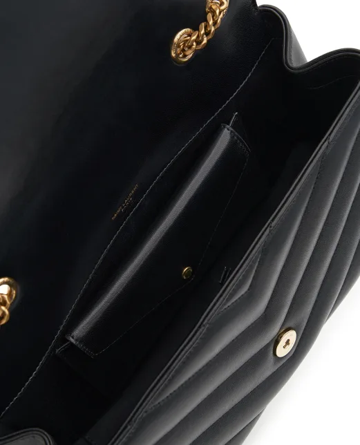 Saint Laurent Сумка зі шкіри Loulou Medium - Артикул: 801439-AAEAX