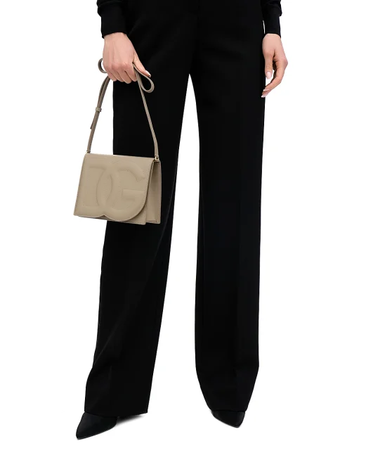 Dolce&Gabbana Кожаная сумка DG Logo Small - Артикул: BB7287-AW576