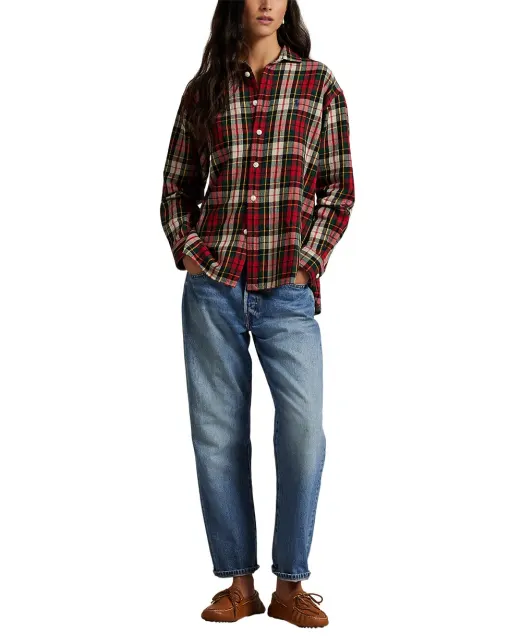 Polo Ralph Lauren Сорочка з бавовняного твила в клітку - Артикул: 211978159003