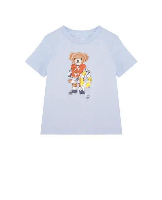 Polo Ralph Lauren Детская футболка Polo Bear - Артикул: 320965279002