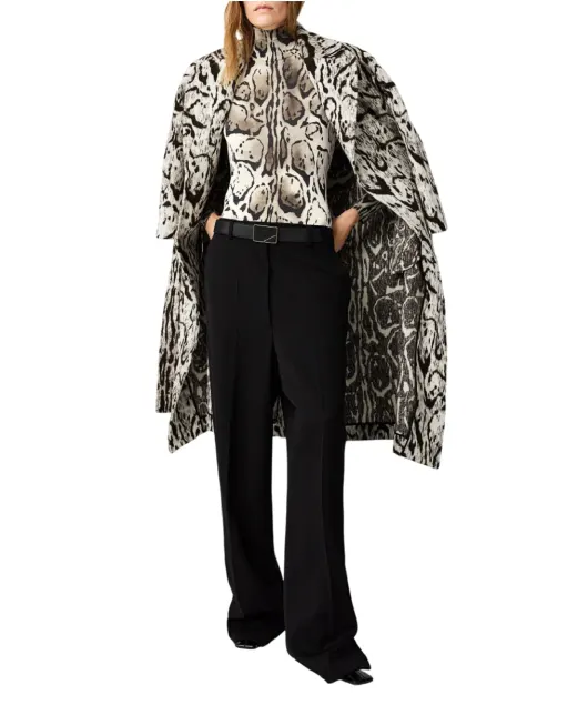 Stella McCartney Боди с высоким воротником и принтом - Артикул: 6T02793HS320