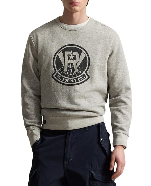 Polo Ralph Lauren Флісовий світшот із графічним принтом - Артикул: 710P04866001