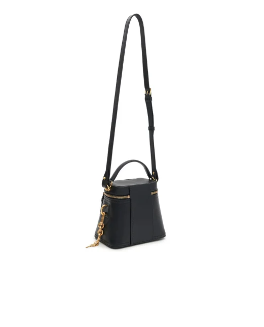 Balmain Сумка Pulse Vanity зі шкіри - Артикул: FN1BH004LORL